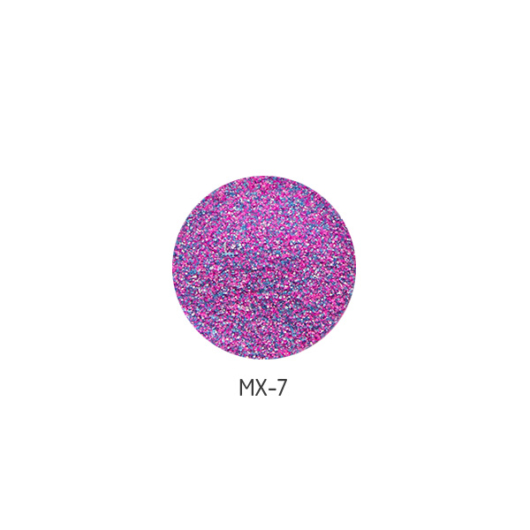 MX-07 Csillámpor Mix Cukor Hatás